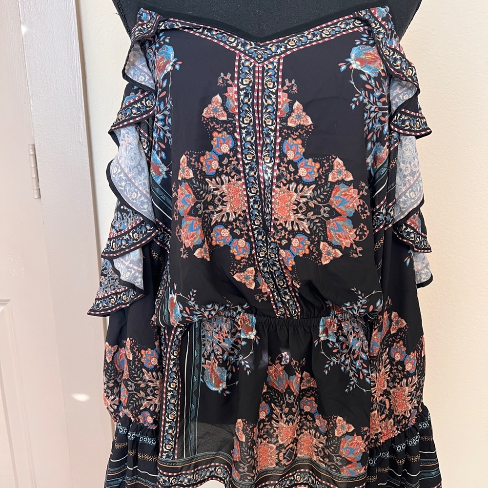 Flying Tomato Multicolor Patterned blouse - image 1